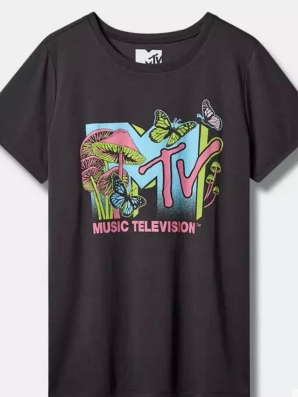 Plus Size Woman's MTV tshirt Torrid Butterfly Mushroom shirt Torrid